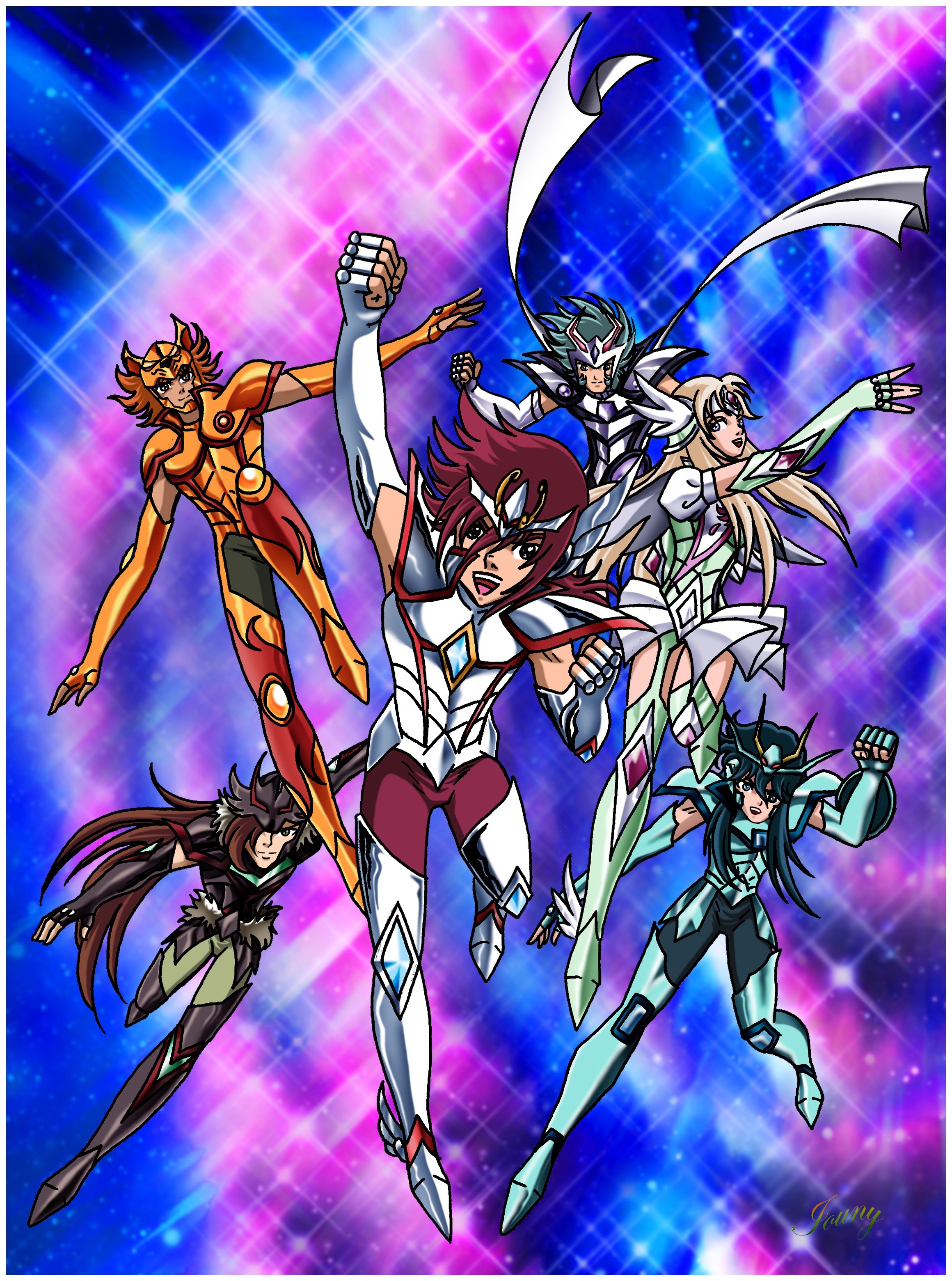 Saint Seiya Omega  Saint seiya, Anime, Illustration character design